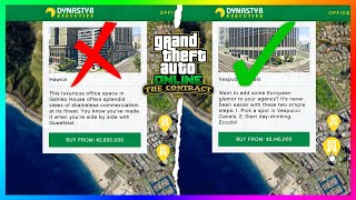 GTA 5 Online The Contract DLC Update  THE AGENCY BEST Locations MUST HAVE Upgrades amp Much MORE [upl. by Halla]