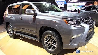 2018 Lexus GX460 F Sport  Exterior and Interior Walkaround  2018 Detroit Auto Show [upl. by Nerra]