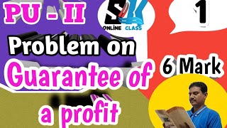 Guarantee of a profit class 12 [upl. by Briano]