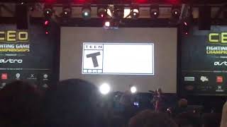 Baiken Guilty Gear Strive reveal Crowd Reaction [upl. by Alegnasor]