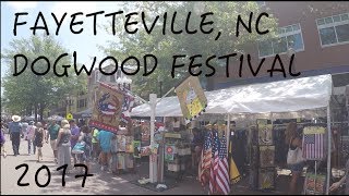 Fayetteville Dogwood Festival in North Carolina Spring 2017 [upl. by Allerie351]