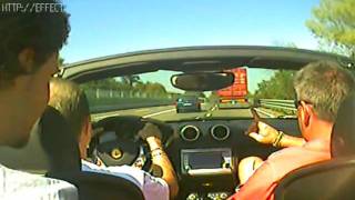 Test Drive FERRARI CALIFORNIA Maranello High Speed Massimo Vitale [upl. by Siednarb]