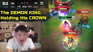 Uzi Reaction  T1 Taking Over BLG at Worlds Final 2024  Highlight All Game [upl. by Delfine950]