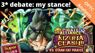 3 strat in Kizuna the current hot debate in OPTC This is my stance OPTC Analysis [upl. by Denny]