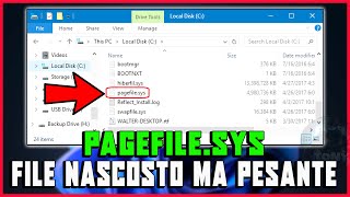 COME ELIMINARE IL FILE quotpagefilesysquot CHE SI NASCONDE SUL DISCO LOCALE C viral guide pc [upl. by Lossa450]