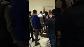 Khabib CATCHES Artem Lobov  Team comes in after  Altercation Footage HQ [upl. by Mirilla]