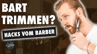 So trimmst du dir deine Bartkontur  How To  Barber Hacks I Charlemagne Premium [upl. by Abran702]