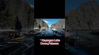 CORONPalawan Philippines  KAYANGAN LAKE foryou music travel coron philippines ytshorts [upl. by Porcia]