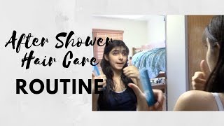 After Shower HairBangs Routine [upl. by Htebizile]