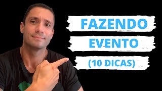 Como PRODUZIR um EVENTO Passo a Passo [upl. by Jane]