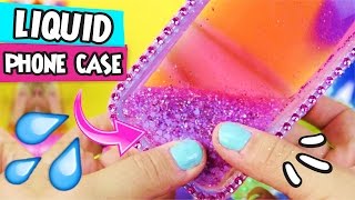 DIY ★ Liquid Phone Case ★ Step by Step Easy DIY Crafts [upl. by Thia]