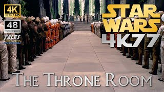 STAR WARS 4K77 The Throne Room Remastered to 4K48fps UHD [upl. by Aremmat]