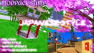 MODPACK SAMP STYLE PC VERSI JEPANG🌸SIZE RINGANNO BUG MICFIX FCNO PASSOWARD💌 [upl. by Effy846]