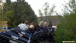 EUROPAPARK Alpenexpress Enzian onride HD [upl. by Lebasy]