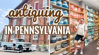 ANTIQUE SHOP WITH ME amp HAUL  ANTIQUING IN PENNSYLVANIA [upl. by Asital433]