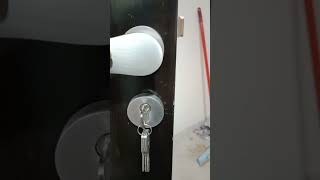 Main door lock fitting door lock instalation jolly mortise door lock fitting [upl. by Pate744]