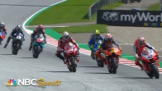 MotoGP Austrian Grand Prix EXTENDED HIGHLIGHTS  81620  Motorsports on NBC [upl. by Roxie]