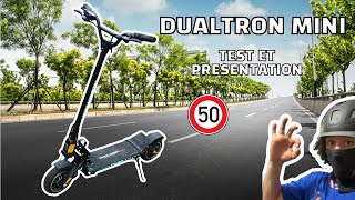 DUALTRON MINI  TEST ET PRÉSENTATION DE MA TROTTINETTE ÉLECTRIQUE [upl. by Emmy]