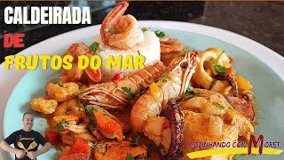 Receita de Como Fazer Caldeirada de Frutos do Mar [upl. by Tory468]