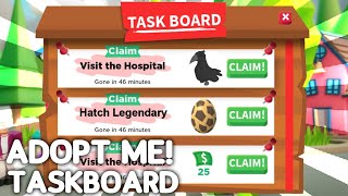 Adopt Me Task Board Update How To Get Tasks New Roblox Adopt Me Update Release Date [upl. by Wende]