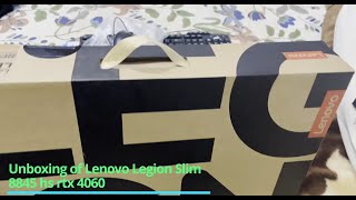 Lenovo Legion Slim 2024 Model Unboxing  Best laptop under 2 Lakh budget in Nepal [upl. by Roarke]