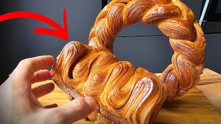 Brioche feuilletée La recette et la meilleure technique [upl. by Anahsor]