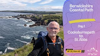 Berwick Coastal Path Day 1 of 2  Cockburnspath to St Abbs [upl. by Setsero]