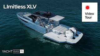 Yacht Walkthrough  Limitless XLV 45 [upl. by Yeliac749]