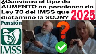 NO QUÉ NO IMSS LEY 73 Y 97 AUMENTO SALARIO MÍNIMO VS UMAS E INEGI INPC 100 2025 [upl. by Auot37]