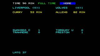 Football Director for the BBC Micro [upl. by Natasha]