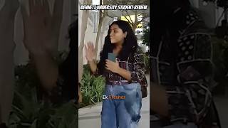 Bennett University Student Review bennett bennettuniversity engineering privatecollege btech [upl. by Lyred]