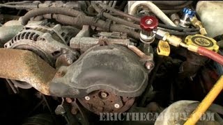 How To Find and Repair AC Leaks  EricTheCarGuy [upl. by Lleunamme]