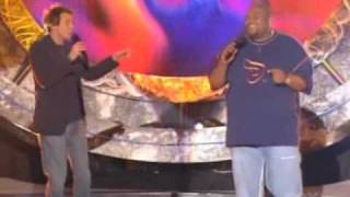 American Idol Season 2 Finale  Clay Aiken amp Ruben Studdard  Aint No Stoppin Us Now [upl. by Doggett]