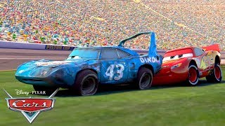 Lightning McQueen Helps The King  Pixar Cars [upl. by Nayar]