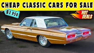 Rare Garage Gems 15 Classic Cars SALE That Fit Your Budget [upl. by Htenaj]