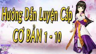 Yulgang Hiệp Khách Giang Hồ  Hướng Dẫn Luyện Cấp Cơ Bản Từ 1 Tới 10 [upl. by Alohs]