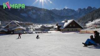 Dachsteinkönig Rodeln  Skigebiet Dachstein West [upl. by Sommer]