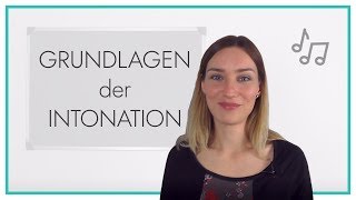 Grundlagen der Intonation im Deutschen [upl. by Esinehc]