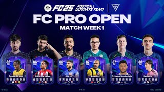 FC Pro  Open 25 Match Week 1  Group A [upl. by Abigael]