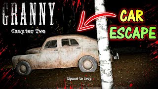 Car Escape In Granny Chapter Two  Unofficial Mod [upl. by Vanni249]