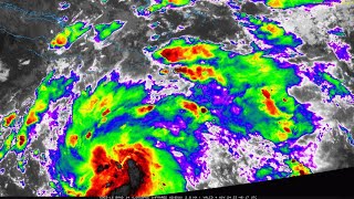 Weather Modification Report  Tropical Storm Rafael Forms in the Caribbean Sea [upl. by Shipp]