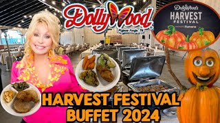 Dollywood Harvest Festival NEW 2024 Buffet Opening Day Review  Pigeon Forge TN [upl. by Yettie533]