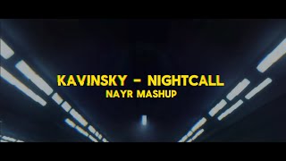 Kavinsky  Nightcall Nayr DNB Mashup [upl. by Aztiraj]