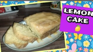 LEMON CAKE RECIPE BY ZHAHOMEANDCOOKING [upl. by Ahsenaj]