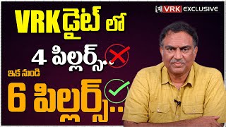 4 Pillars of VRK Diet Updated to 6 Pillars  Veeramaachineni Ramakrishna Diet Plan Six Pillars [upl. by Atilem]