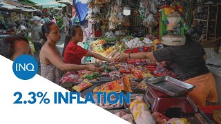 Inflation rate noong Oktubre bumilis sa 23 [upl. by Eelymmij990]