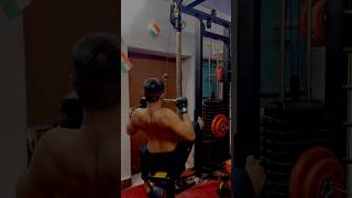 Back muscles strengthening exercises 💪motivation gym fitness shortsviral [upl. by Treblig]