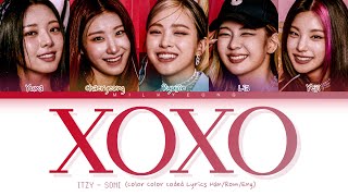 How would ITZY sing ‘XOXO’ SOMI  Color coded lyrics [upl. by Mignonne]