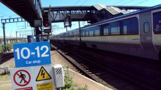 Eurostar leaving Ashford International bound for Paris [upl. by Llerrot]