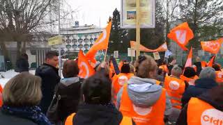 Manifestation pour la sauvegarde de lhôpital de Gray 70100 [upl. by Fowle]